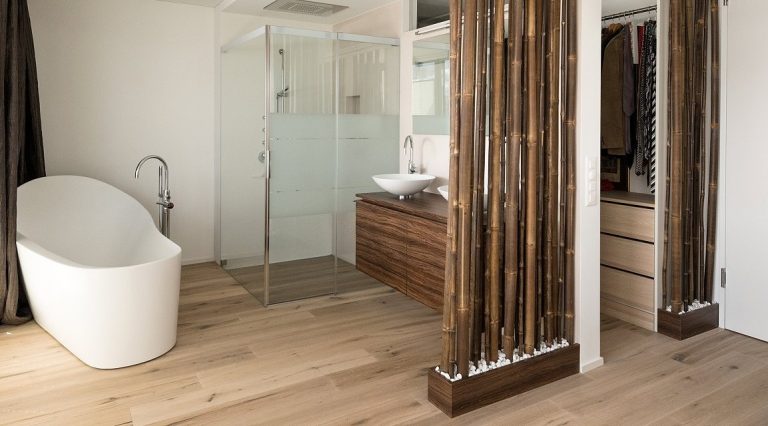 bamboo bathroom pipes partitions 768x426
