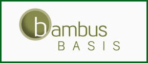 Base en bambou Cadre logo