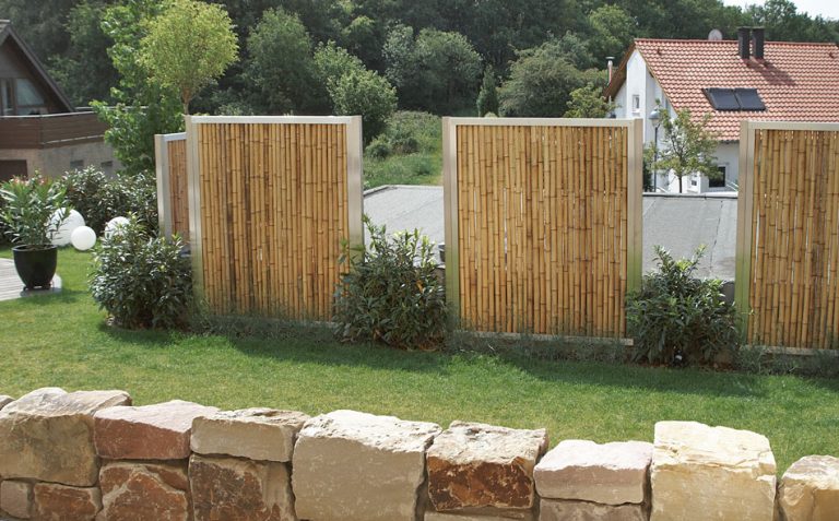 Privacyscherm bamboe wand 768x477